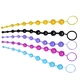 Comfortable PVC Anal Beads Plastic Anal Beads 48g Light Weight